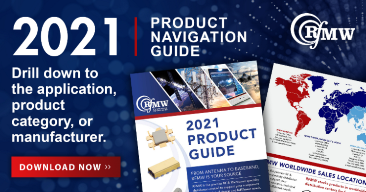 RFMW Releases 2021 Supplier Line Card