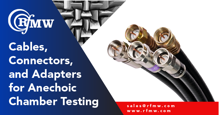 Cables-connectors-adapters-anechoic-chamber