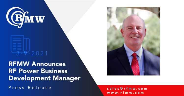 RFMW Announces RF Power Business Development Manager