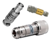 API Weinschel 7006-1 DC Block protects circuits to 20GHz. SMA male to SMA female.