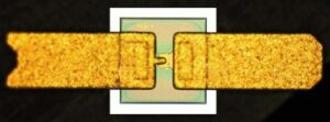 Keysight Technologies beam lead detector diode HSCH-9161 for zero bias detector circuits in 5G transceiver applications through W–band (110 GHz)