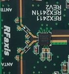 RFaxis RFX2411N fully integrated, single-chip, single-die RFeIC for ZigBee/smart energy applications.