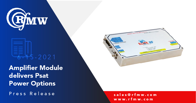 The Elite RF MB2.06.0G444828 delivers 25 Watts of saturated power from 2 to 6 GHz