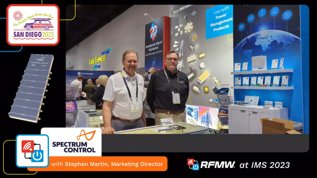 Spectrum Control at RFMW Booth at IMS2023