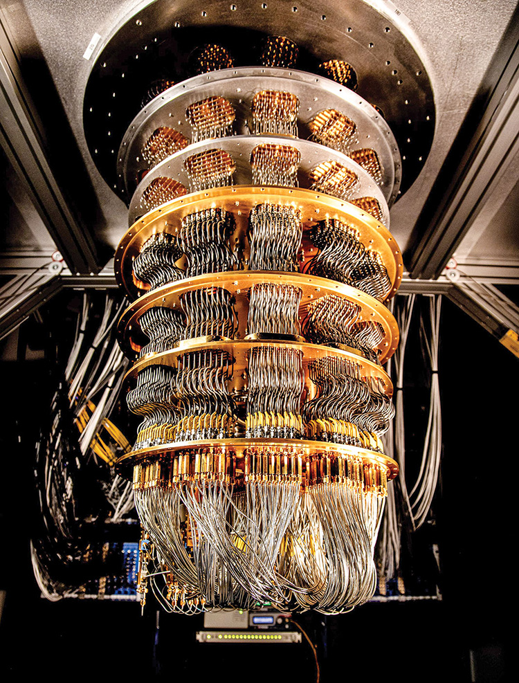 Google's Quantum chip Image ERIK LUCERO